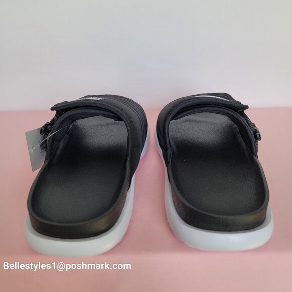 NIKE Asuna 2 Sporty Quilted Slide Sandals- Black/White color- Women’s Size: 9 ⭐ - Picture 12 of 16